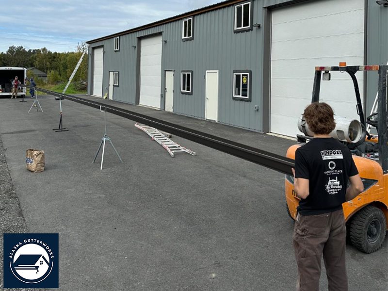 Gutter installation in Alaska