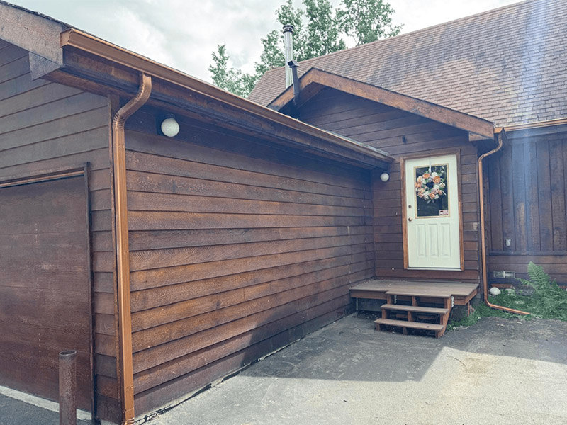 Gutter installation project 8